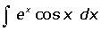Integral con e y entidad trigonométrica